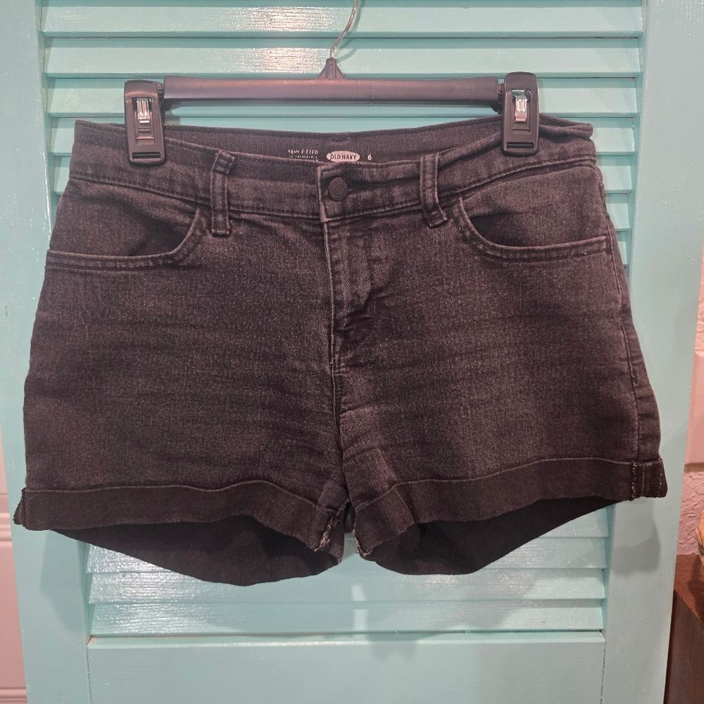 Old Navy Black Jean Shorts